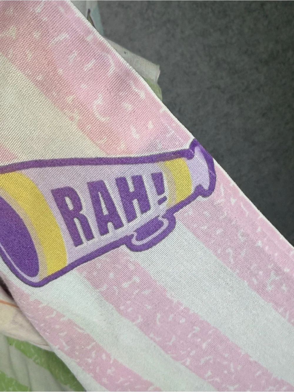 Barbie Cheerleader Vintage 1998 Twin Size Flat Sheet